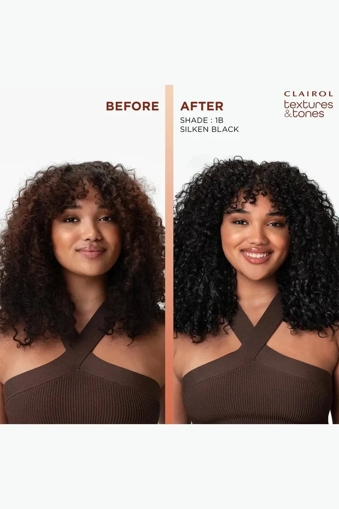 CLAIROL TEXTURES & TONES PERMANENT HAIR COLOR DYE KIT CLAIROL
