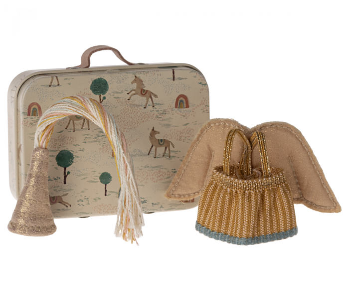 Maileg - Clothes For Mouse - Fairy Clothes In Suitcase