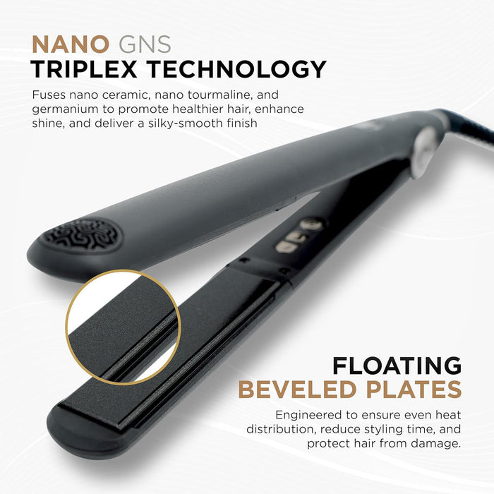 COCCO GNS 1" FLAT IRON V3 # C1GNSV3 - Palms Fashion Inc.