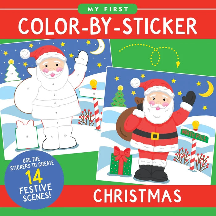 Color By Sticker Christmas