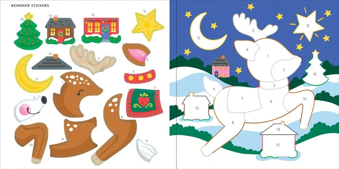 Color By Sticker Christmas