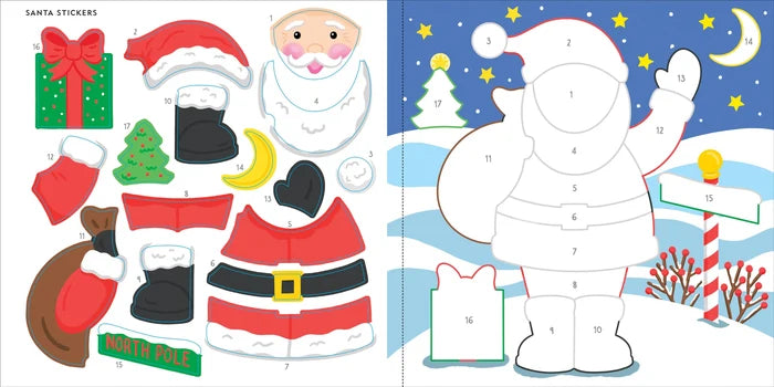 Color By Sticker Christmas