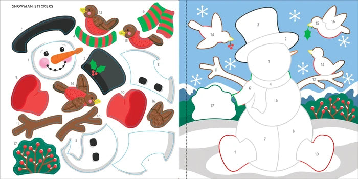 Color By Sticker Christmas