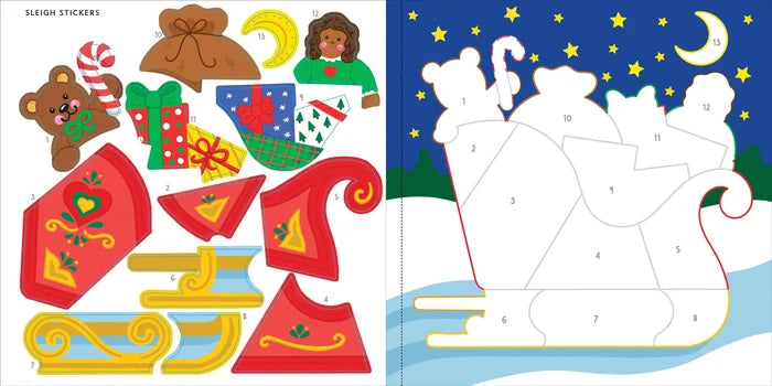 Color By Sticker Christmas