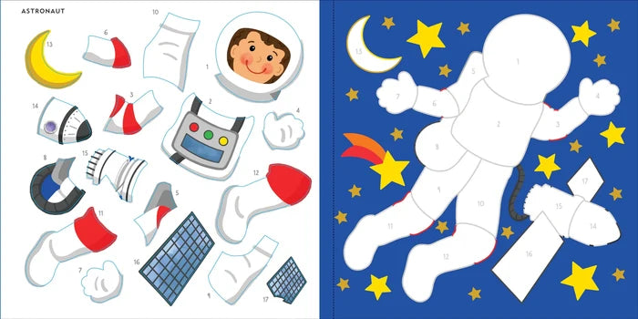 Color By Sticker Outer Space