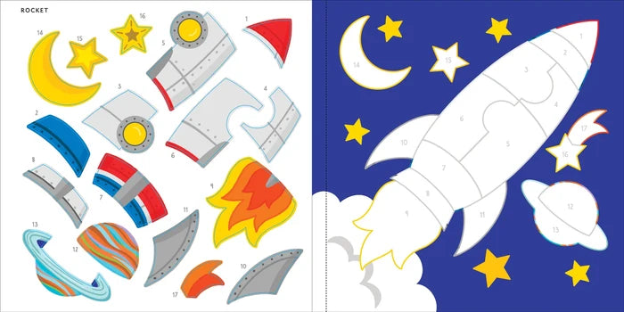 Color By Sticker Outer Space