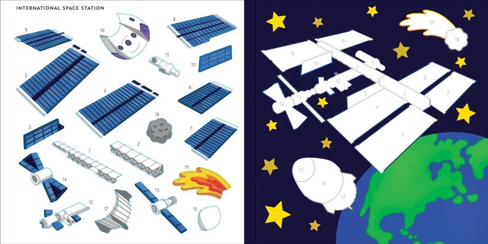 Color By Sticker Outer Space