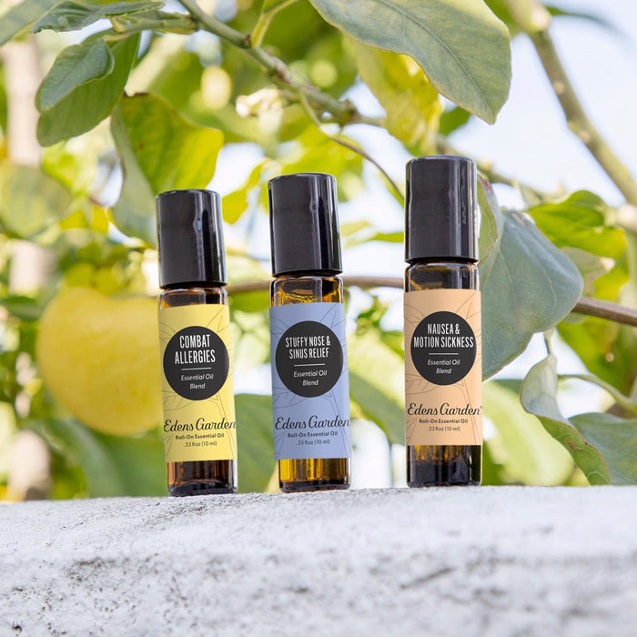 Combat Allergies Essential Oil Roll-On- Relieves Itchy Eyes & Stuffy Nose