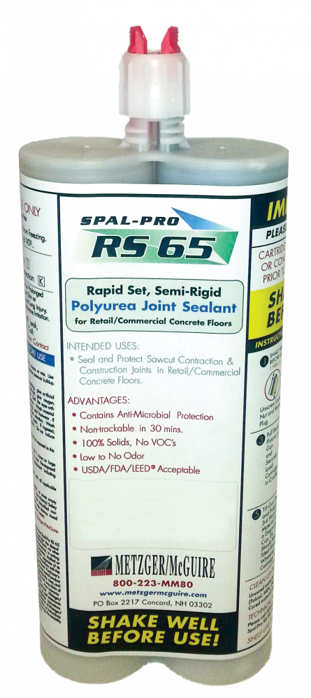 Metzger/McGuire Spal-Pro RS 65 Polyurea Joint Sealer - Xtreme Polishing Systems: concrete joint sealer, joint sealant for concrete, and joint sealant concrete.