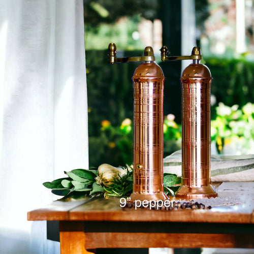 'Copper Mill' - 9" pepper grinder - Magnolia Lane co. Home + Garden + Gift