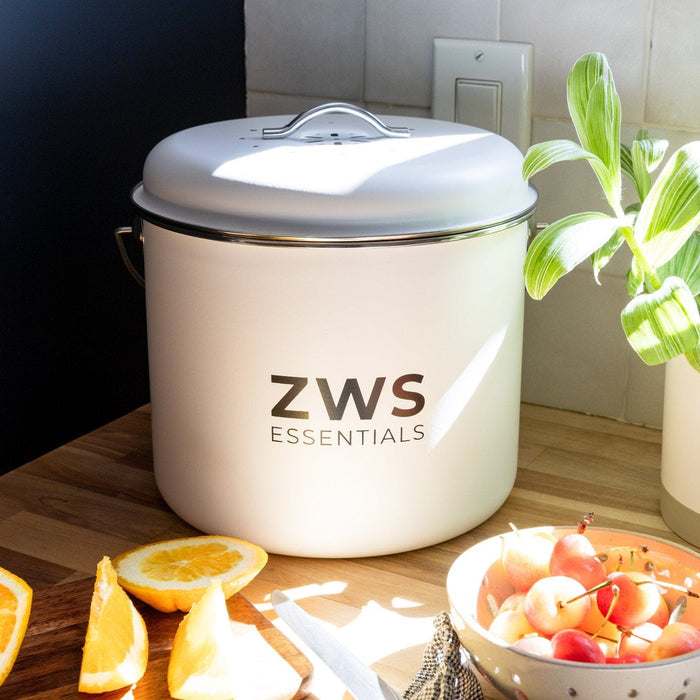 Countertop Compost Bin Kit - White