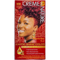 Creme Of Nature Exotic Shine Hair Color 6.2 - Burgundy Blaze