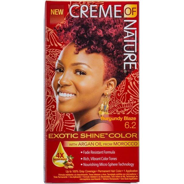 Creme Of Nature Exotic Shine Hair Color 6.2 - Burgundy Blaze