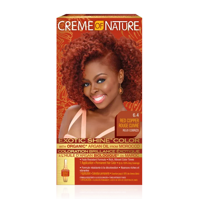 Creme Of Nature Exotic Shine Hair Color 6.4 - Red Copper
