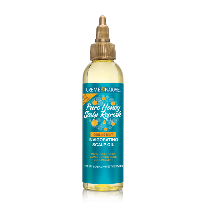 Creme of Nature  Pure Honey Scalp Refresh Invigorating Scalp Oil