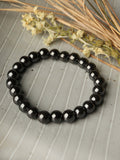 Crystal Bead Bracelet | Magnetic Hematine-Image 1