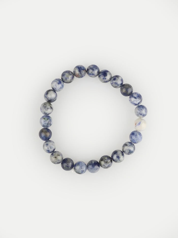 Crystal Bead Bracelet | Sodalite-Image 2