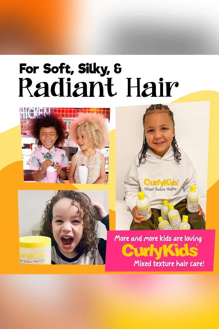 CURLY KIDS CUSTARD FOR KIDS DEFINES AND CONTROLS CURLS 6oz CURLY KIDS