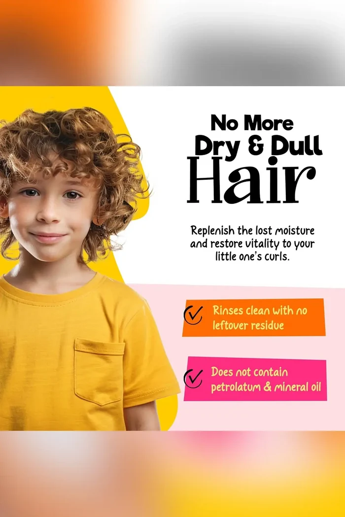 CURLY KIDS CUSTARD FOR KIDS DEFINES AND CONTROLS CURLS 6oz CURLY KIDS