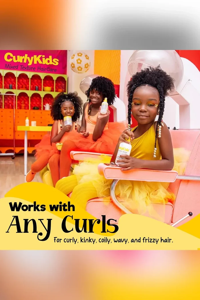 CURLY KIDS CUSTARD FOR KIDS DEFINES AND CONTROLS CURLS 6oz CURLY KIDS