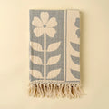Daisy Days Throw, Blue - Magnolia Lane co. Home + Garden + Gift