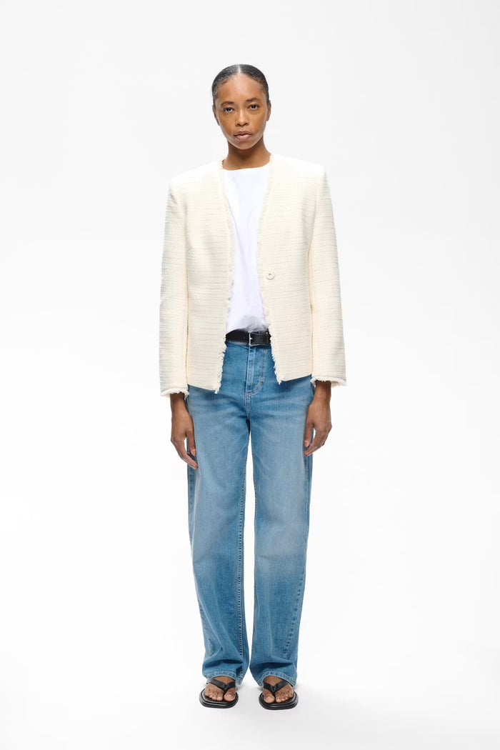 DARLINAIW CORE STRAIGHT JEANS in Washed Light Blue Denim by Inwear