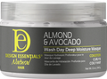 DESIGN ESSENTIALS Almond & Avocado Wash Day Deep Moisture Masque (12oz)