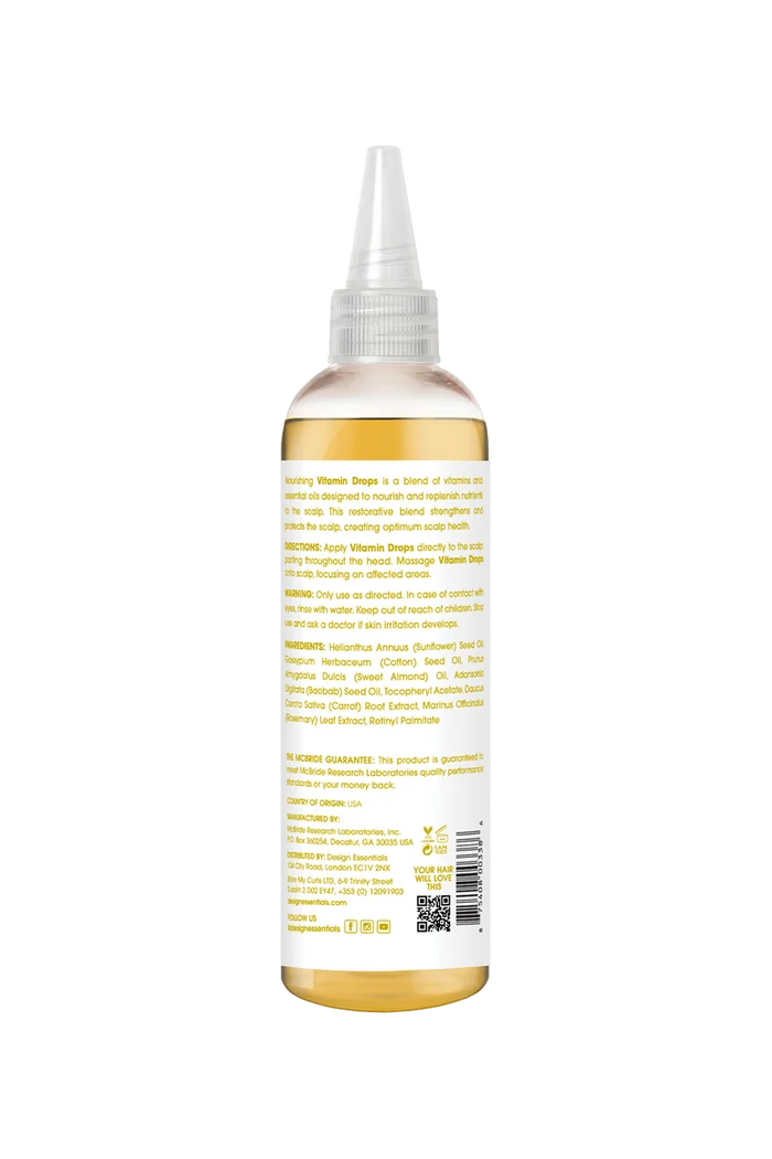 DESIGN ESSENTIALS Scalp Care Vitamin Drops 4oz