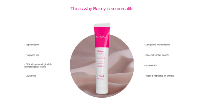 DISCONTINUED - Balmy™ Intimate Soothing & Moisturizing Cream | Intimina