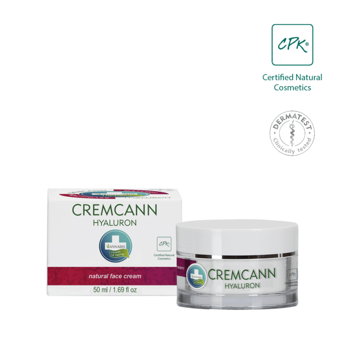 DISCONTINUED - Cremcann Hyaluron Natural Hemp Face Cream | Annabis