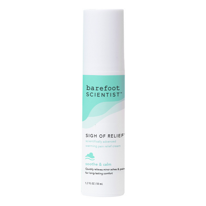 Discontinued - Sigh of Relief Warming Pain Relief Cream | Barefoot Scientist