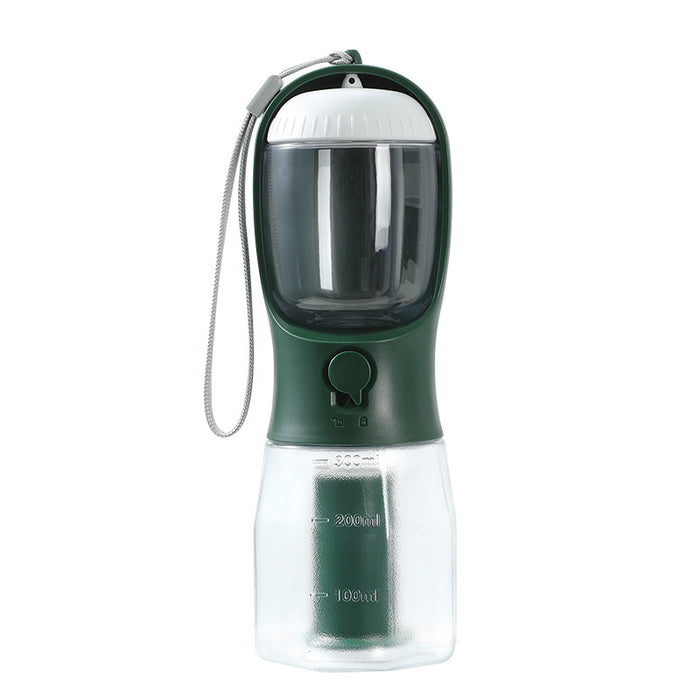 Dog Water Cup Drinking Food Garbage Bag Three-in-one Portable Small Multi-functional Pet Cups Pets Supplies - Joyscore