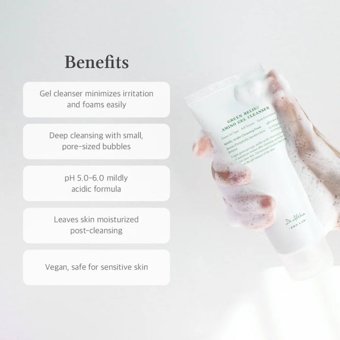 Dr.Althea Green Relief Amino Gel Cleanser 100ml - Beauty Tribe