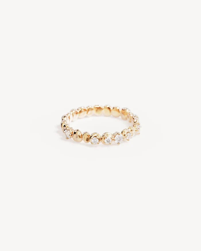 ENDLESS SUMMER RING in 18K Gold Vermeil from By Charlotte