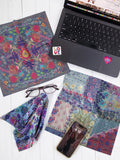 Eyeglass Cleaner Cloths, Set of 3 - Border Folk Garden-view 1