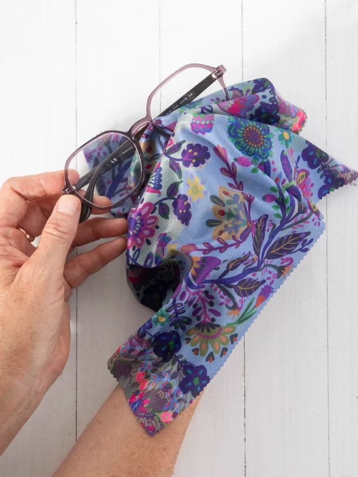 Eyeglass Cleaner Cloths, Set of 3 - Border Folk Garden-view 2