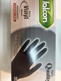 Falcon Black Gloves (XL)