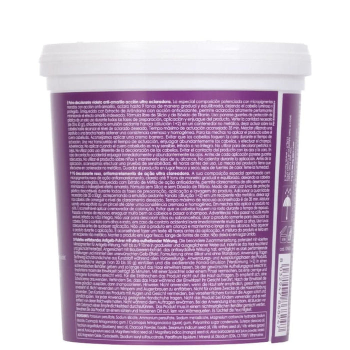 Fanola Color No Yellow 9 Tone Bleaching Powder - 500g - Hairdressing Supplies