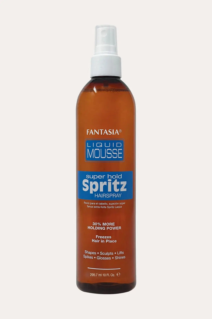 FANTASIA IC LIQUID MOUSSE SUPER HOLD SPRITZ HAIR SPRAY 10oz - BSW BEAUTY CANADA