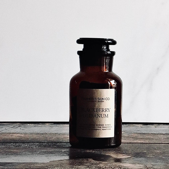 Farmer's Son Co. - Blackberry Olibanum Incense Cones - Magnolia Lane co. Home + Garden + Gift