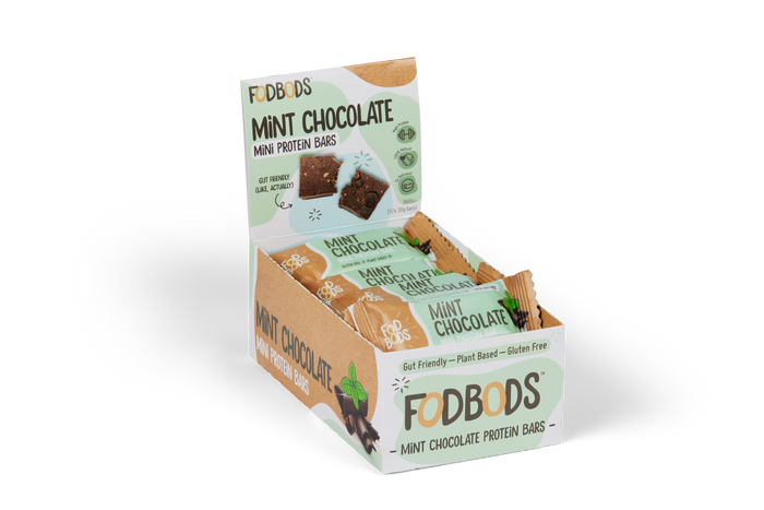 FOD BODS Bars FODBODS Low FODMAP Mint Chocolate 30g