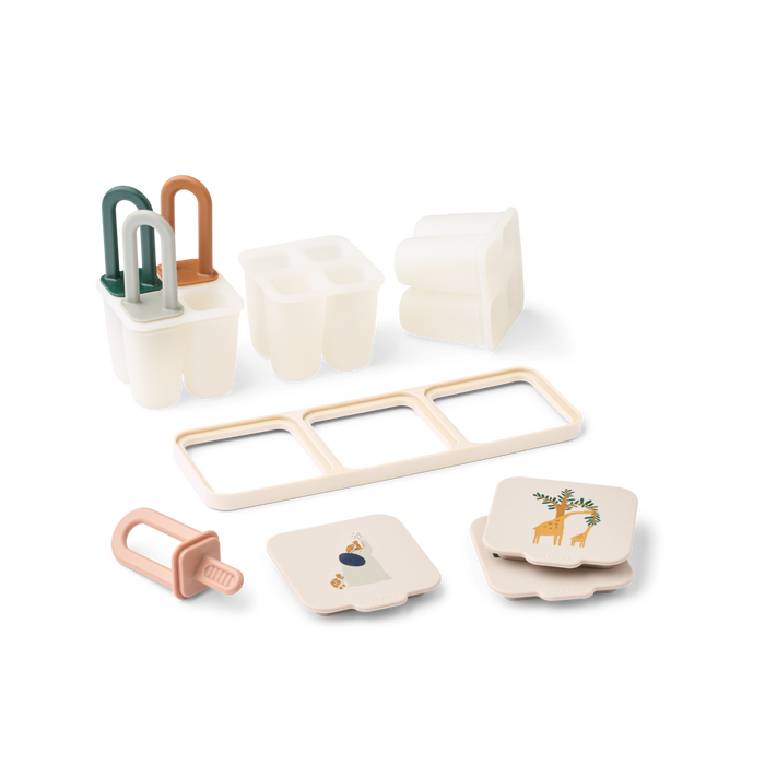 Liewood - Food & Ice Pop Tray - Kaimen - All Together/Sandy - Parts