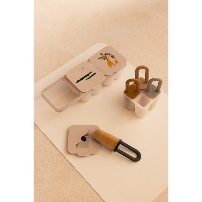 Liewood - Food & Ice Pop Tray - Kaimen - All Together/Sandy - Lifestyle Cut