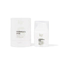 Two containers of Formula Five hair product on a white background