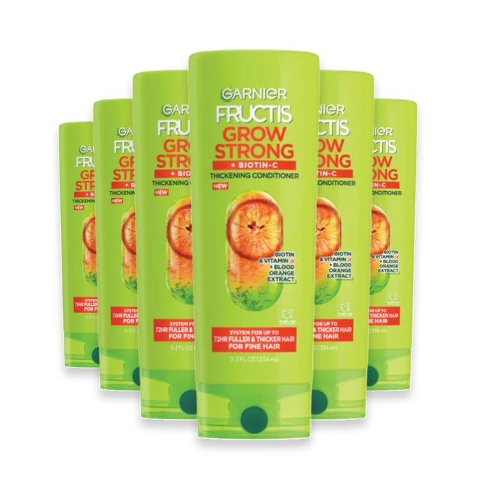 Garnier Fructis Grow Strong Thickening Conditioner - 11.3 oz - 6 Pack