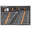 GearWrench® 44-Piece 90-Tooth Ratcheting Wrench and Hex Key Set, SAE/Metric, 1/Each