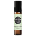 A roll-on bottle of Edens Garden Good Health Essential Oil Blend with a label that includes the product name and the brand logo.