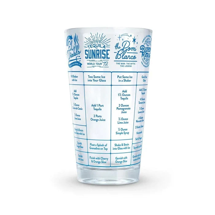 Good Measure Recipe Glass Tequila