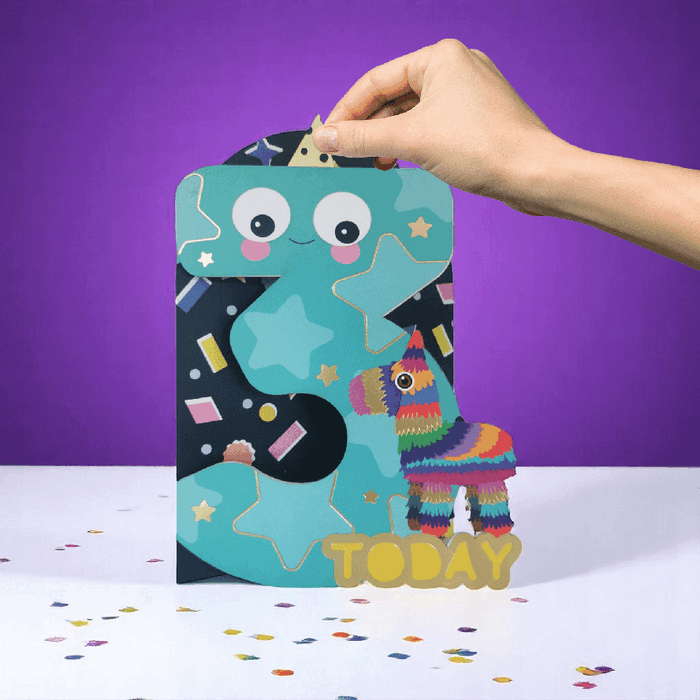 Alljoy Design - Greeting Card - Age 3