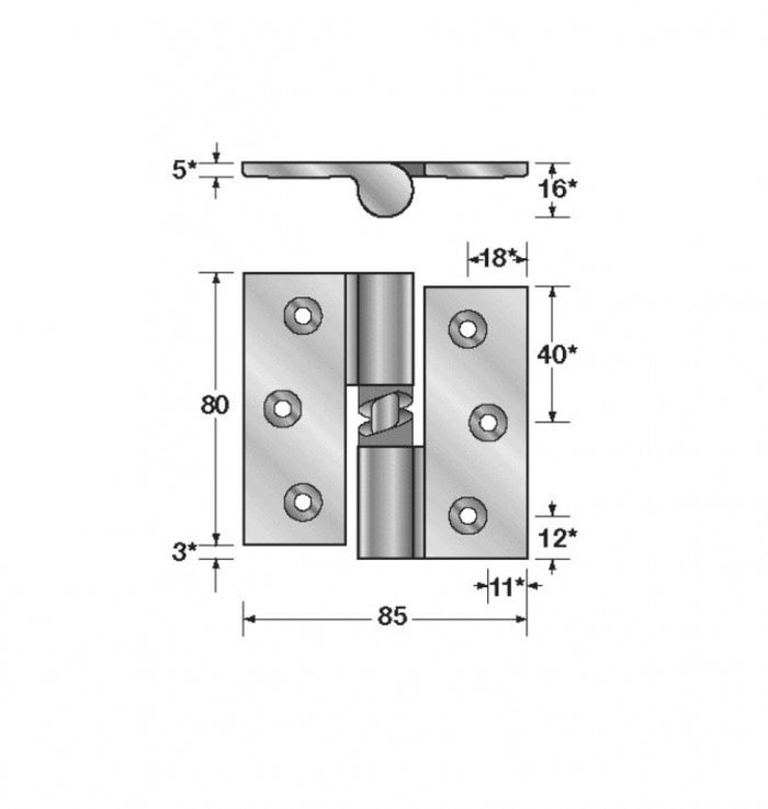 Hafele Partition Gravity Hinge Hold Closed